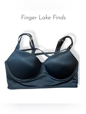 Victorias Secret Black Underwire Bralette, L